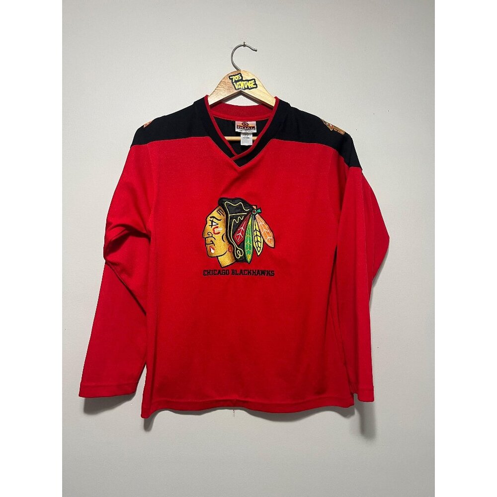 Vintage Chicago Blackhawks Practice Kids Jersey
